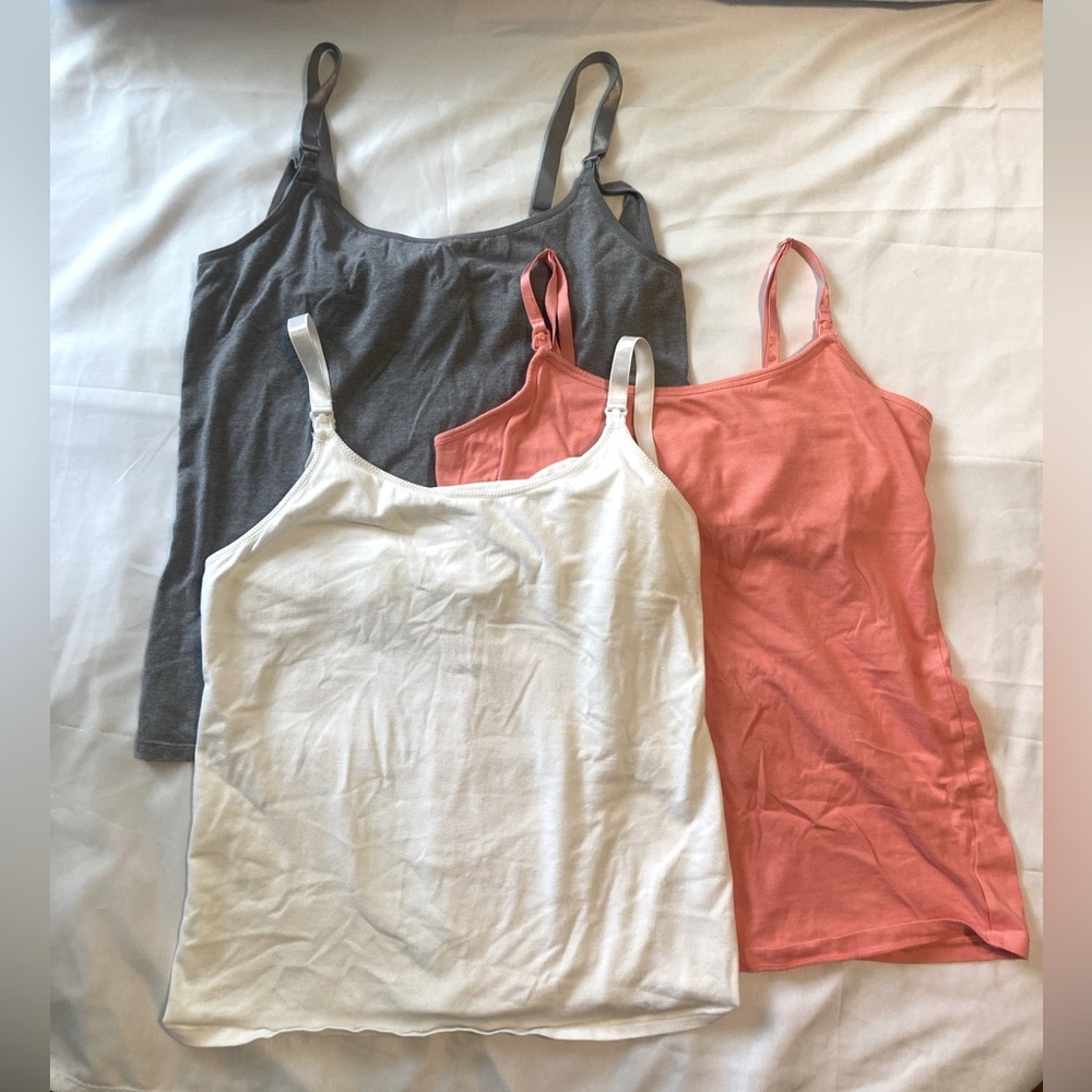 NURSING TANK TOPS-SIZE Medium